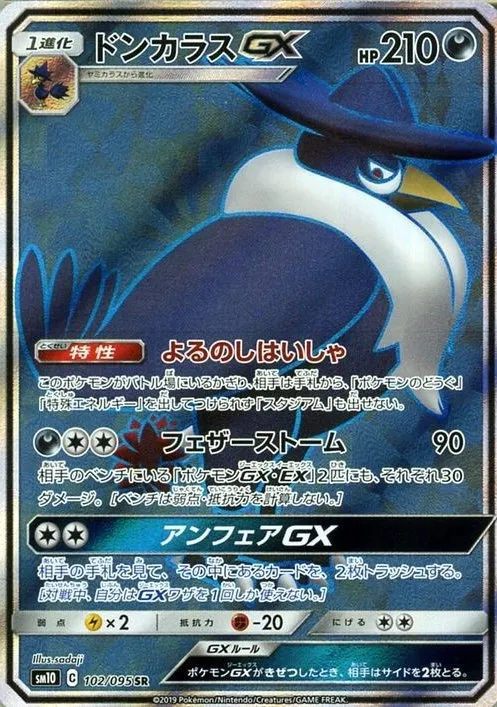 ドンカラスGX SR の価格推移チャート